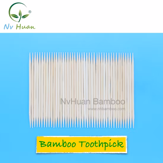 Stuzzicadenti in bambù con involucro individuale per violoncello con portabottiglie contenitore dispenser in barattolo di plastica